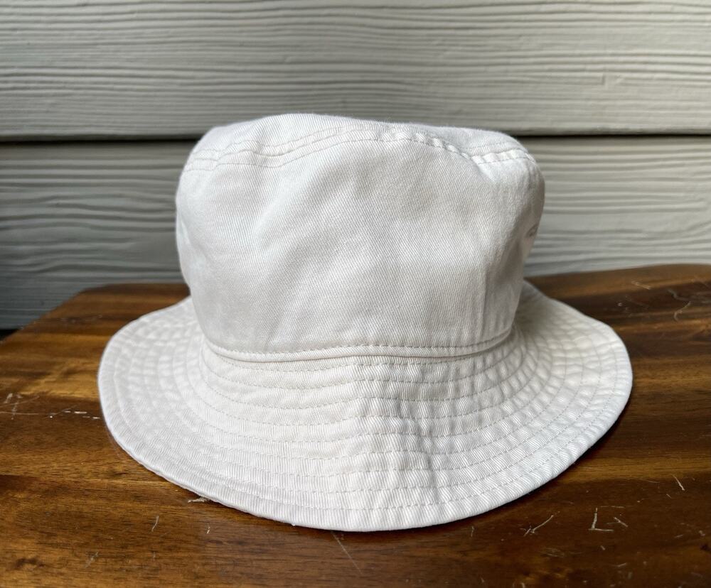 Fear of God Essentials Bucket Hat Cream Off White OSFA Excellent Condition